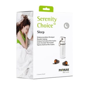 Phonak Serenity Choice Sleep - Öronproppar vid sömn som dämpar ljudet