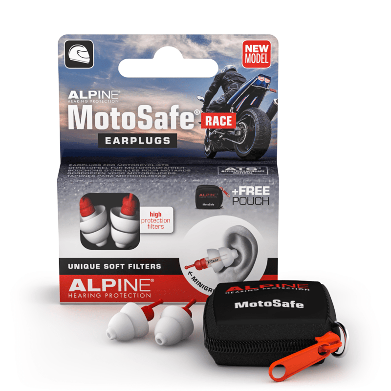 Alpine MotoSafe - Korvatulpat moottoripyöräilyyn