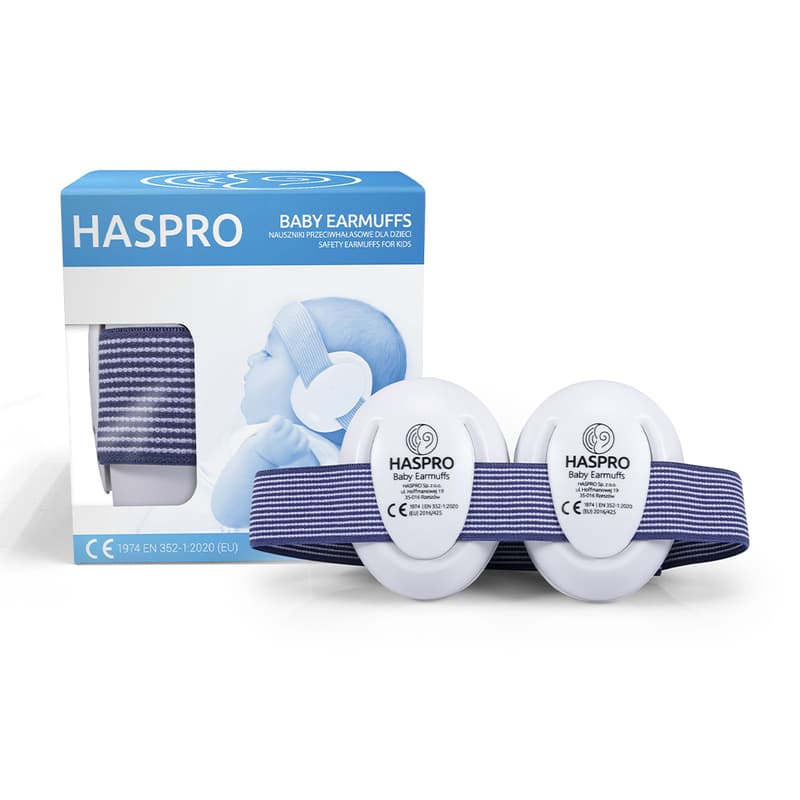 HASPRO Baby - Kuulosuojaimet 0–3-vuotiaille vauvoille