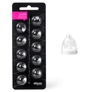 Oticon Bass Double Vent MiniFit 10-pack