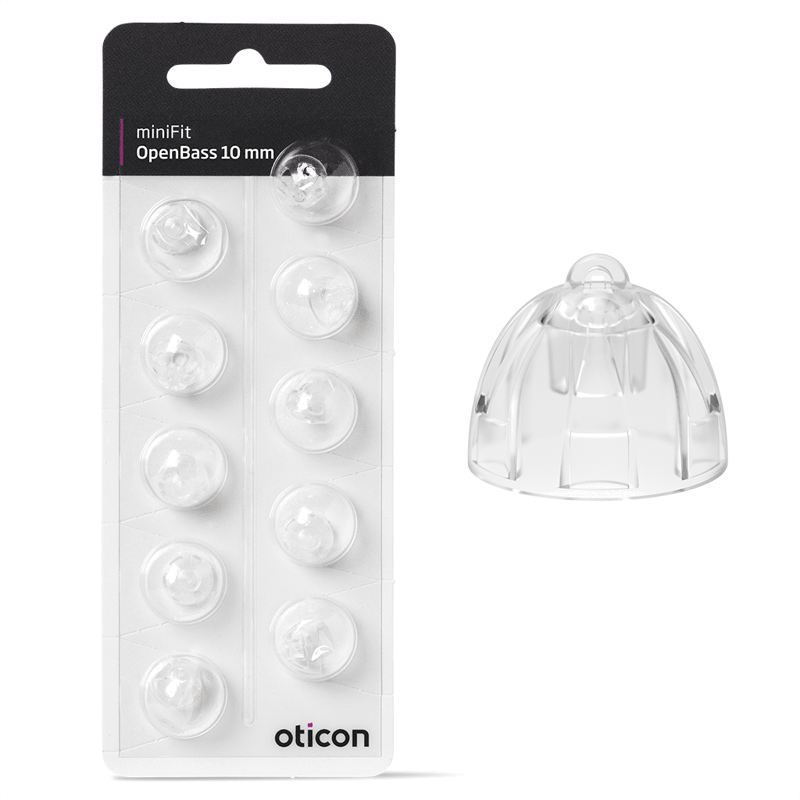 Oticon OpenBass MiniFit 10 kpl pakkaus