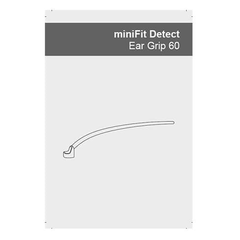 Oticon miniFit Detect Ear Grip -tukisiipi, 1 kpl