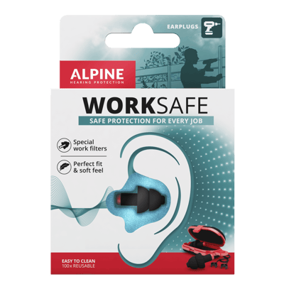 Alpine WorkSafe - hörselskydd för buller på arbetet