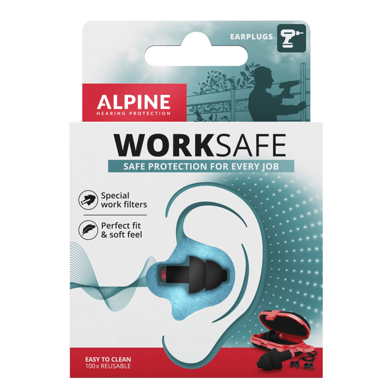 Alpine WorkSafe - kuulosuojaimet työmelua varten