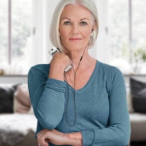 Bellman Audio Öronsnäcka (In-ear) med svarsknapp
